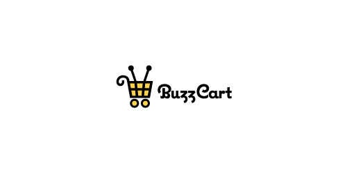BuzzCart购物车logo设计