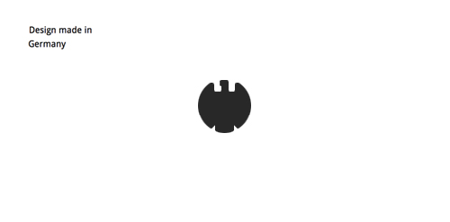 简约德国制造圆环logo设计
