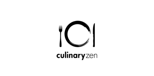 简洁现代的Culinary Zen Logo设计