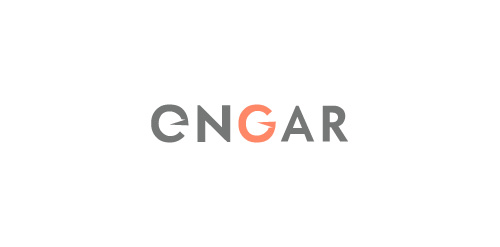 ENGAR logo设计:简洁现代风格