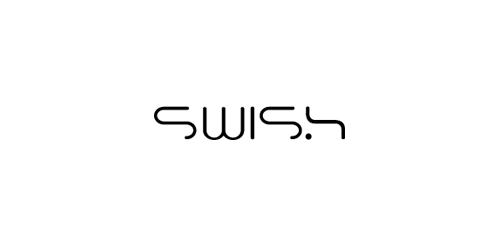 简约现代SWISH logo设计
