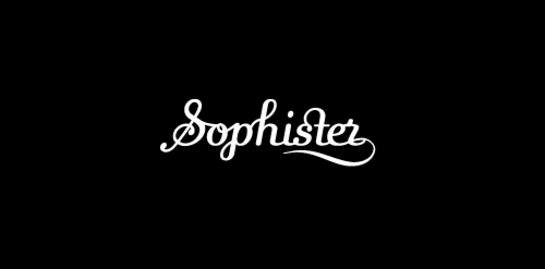 Sophister Logo设计 - 简洁优雅的字体艺术