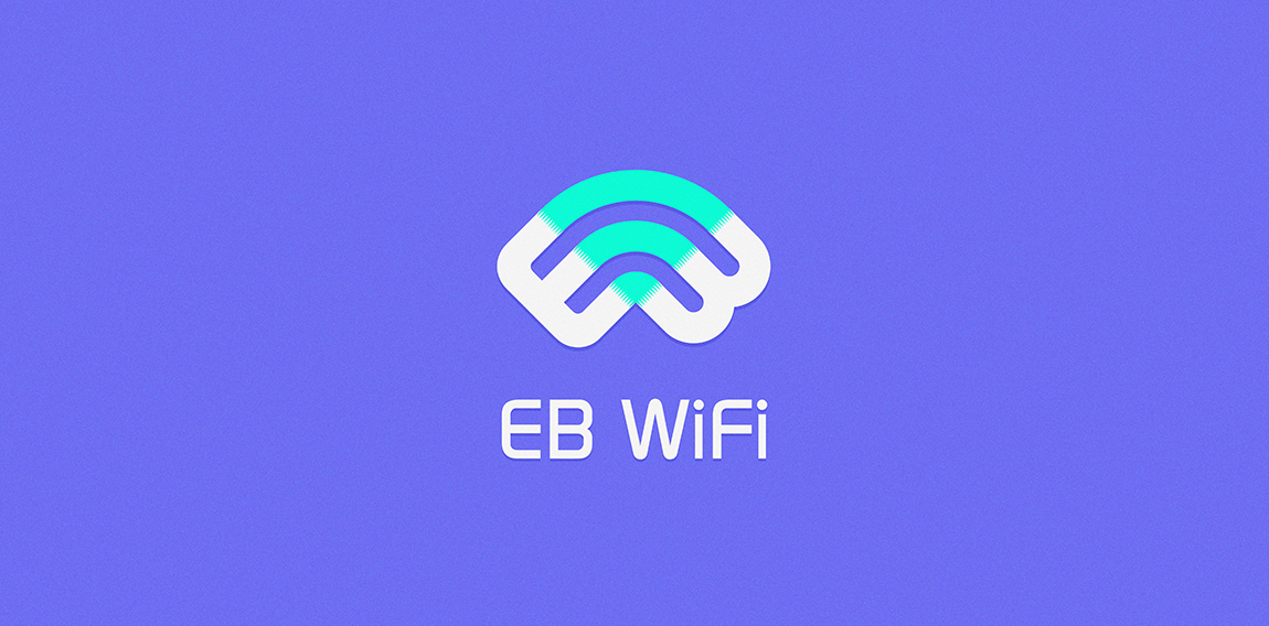 简洁现代WiFi logo设计