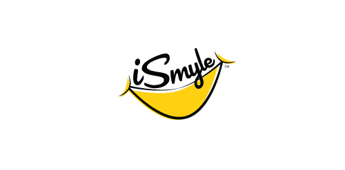 iSmyle logo设计:简约微笑品牌标识