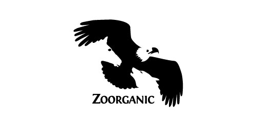 鹰展翅翱翔logo设计