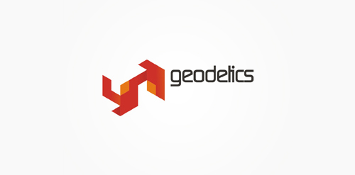 极简几何logo设计:Geodelics