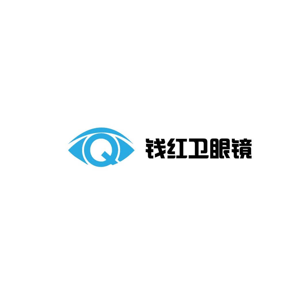 Q形眼睛logo设计