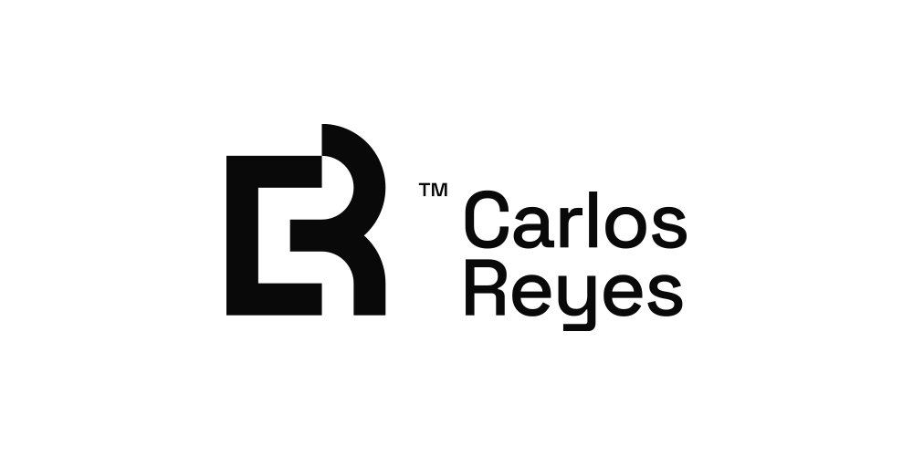 简约现代风格的Carlos Reyes logo设计
