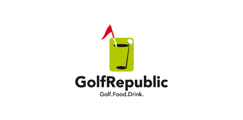 高尔夫共和国logo设计