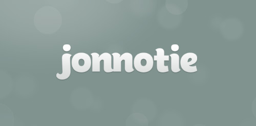 简洁现代风格的Jonnotatie Logo设计