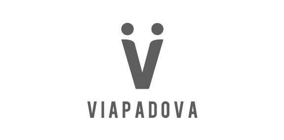 简约风格的VIAPADDOVA logo设计