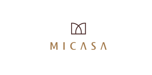 简约现代风格的MICASA LOGO设计