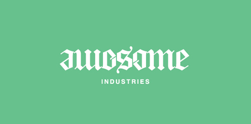 简约风awesome Industries logo设计