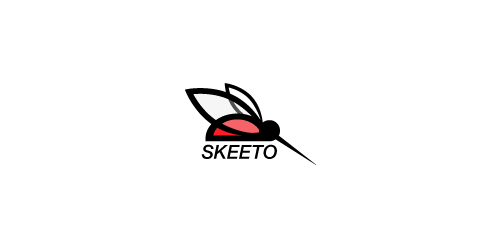 简洁时尚的蜻蜓logo设计