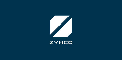 简洁现代的ZYNCQ品牌logo设计