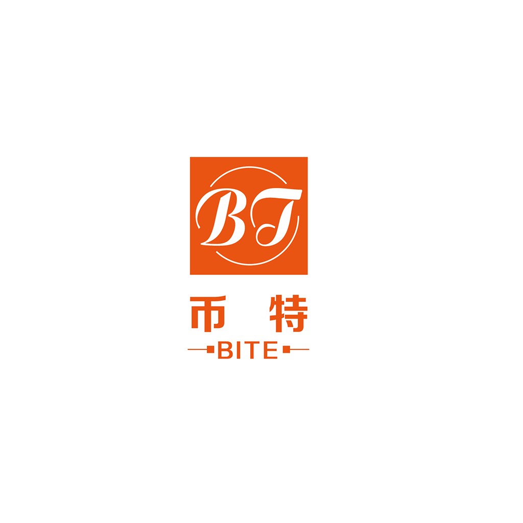 简洁现代的BT字母logo设计