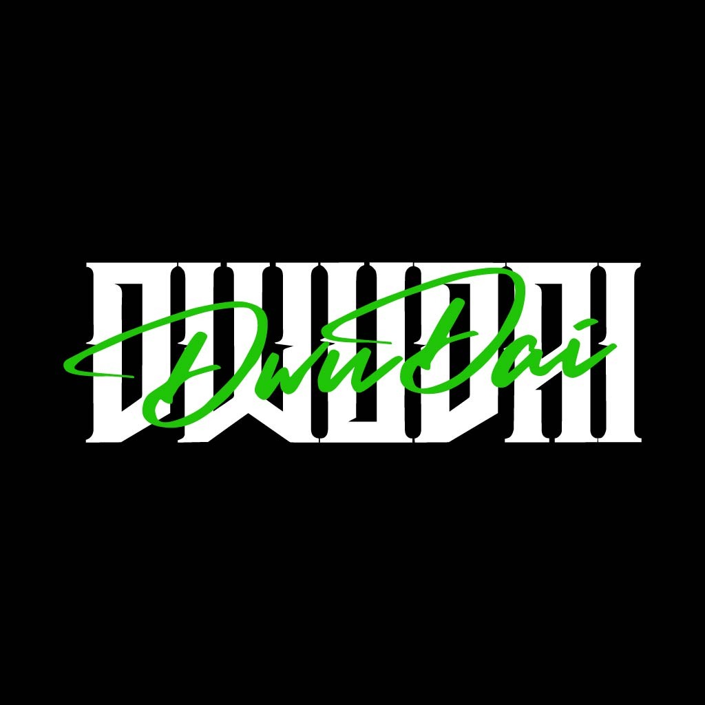 现代简约风格的Dwudai logo设计