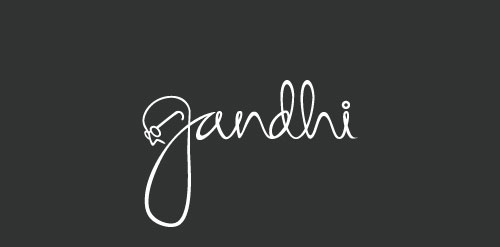 简约线条艺术风格的Jandhi logo设计
