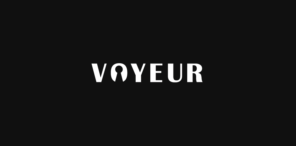 简约现代Voyeur Logo设计