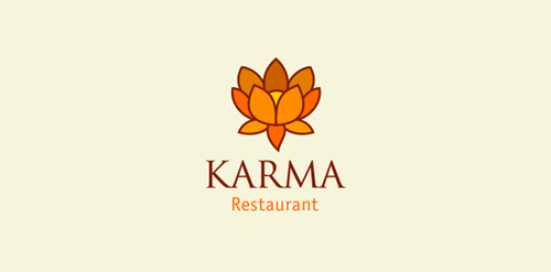 KARMA Restaurant Logo设计