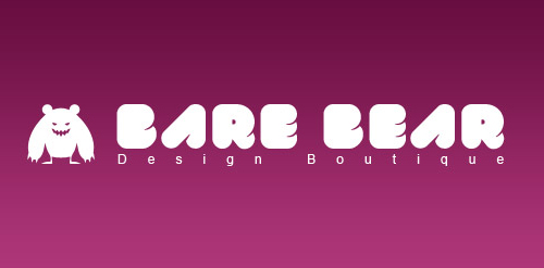 Bare Bear Design Boutique Logo Design