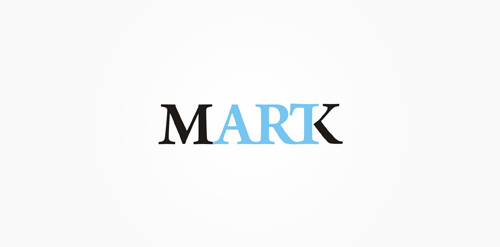 简约现代风格的MARKK标志设计