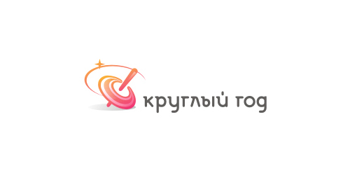 圆周年logo设计
