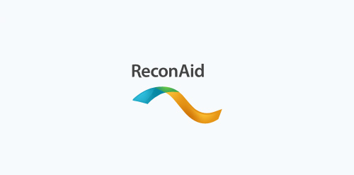 ReconAid logo设计:简洁动态的视觉标识