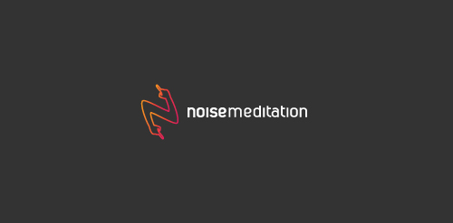 Noise Meditation Logo设计