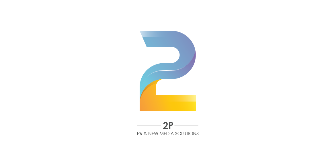 2P Logo设计：现代简约数字标识