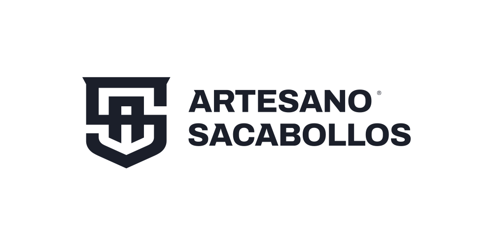 Artesano Logo设计:简约盾牌标志