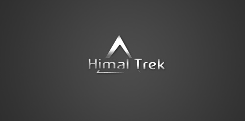 Himal Trek Logo设计:简约风格的户外探险品牌标识