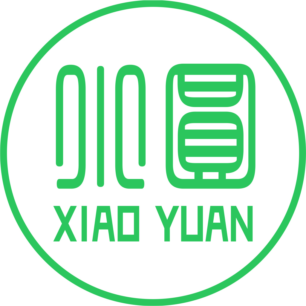 简约绿色圆形logo设计