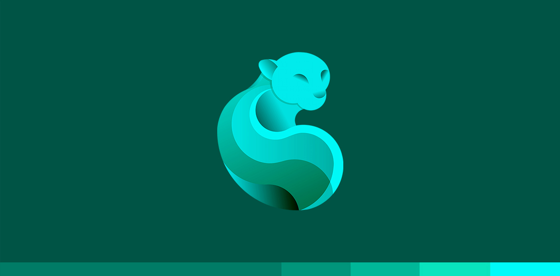 简约动物logo设计