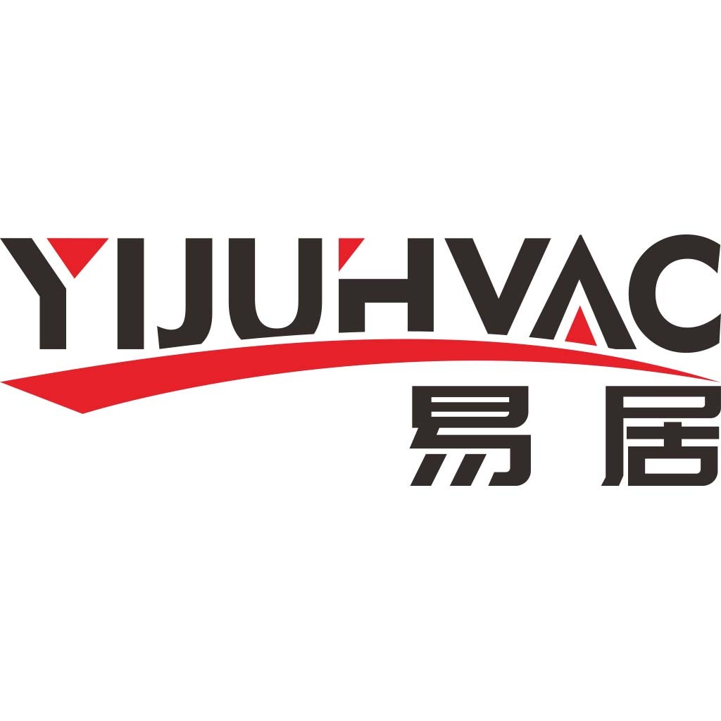 现代简约风格的YIJUHVAC品牌logo设计