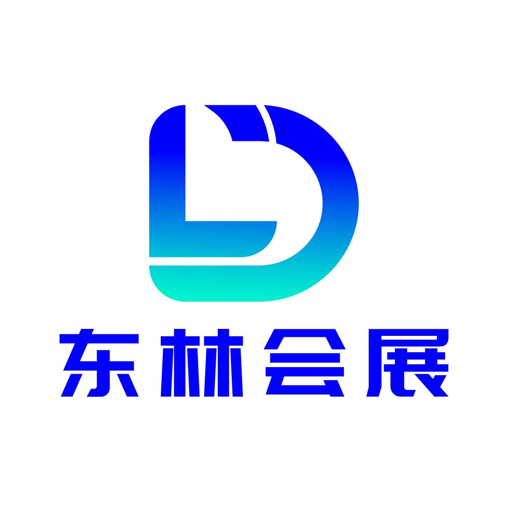 现代简约蓝白渐变logo设计