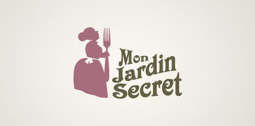 Mon Jardin Secret logo设计
