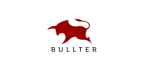 牛角红龙logo设计