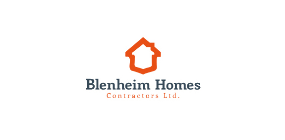 Blenheim Homes logo设计
