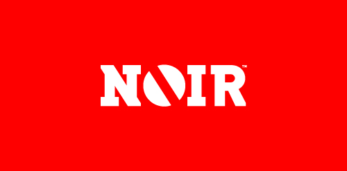 NOIR logo设计：现代简洁风格