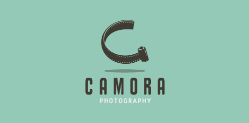 摄影公司logo设计:Camora摄影