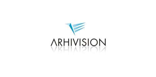 ARHIVISION logo设计:简洁现代企业标识