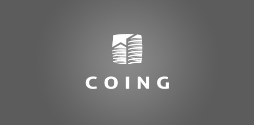 COING logo设计：简洁几何图形与品牌标识