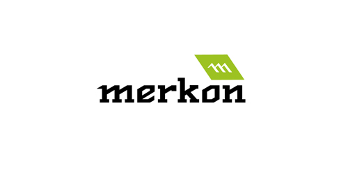 Merkon Logo设计：简洁现代企业标识