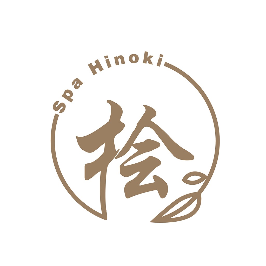 简约优雅的Spa Hinoki Logo设计