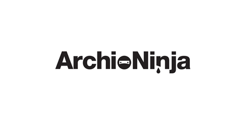 ArchioNinja Logo设计:简洁现代风格