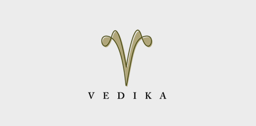Vedika品牌logo设计
