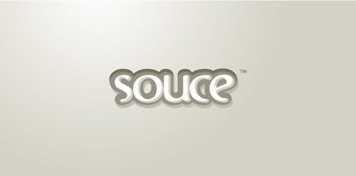 简约风格的'Souce'品牌logo设计
