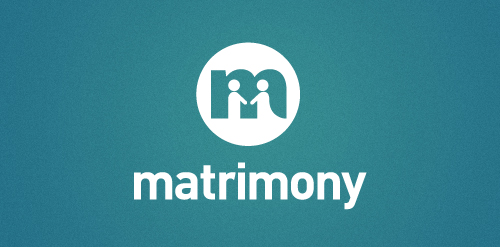 matrimimony logo设计