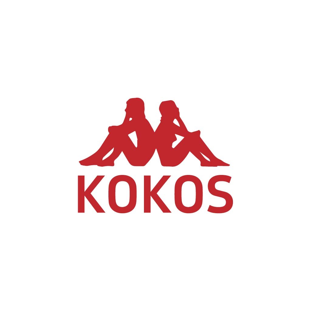 KOKOSOS logo设计:简约时尚品牌标识